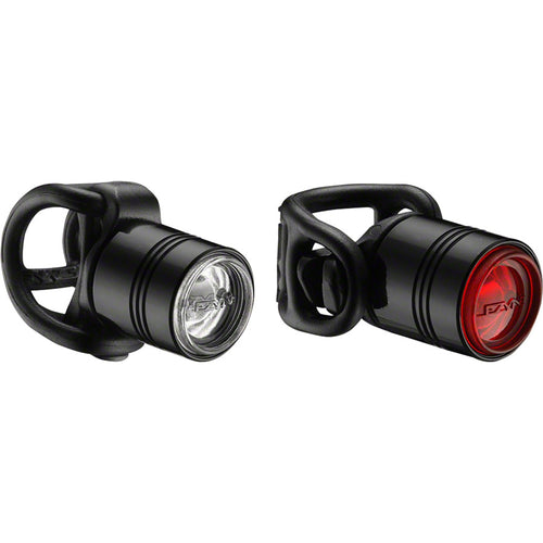 Lezyne Femto Drive Headlight and Taillight Set: Black