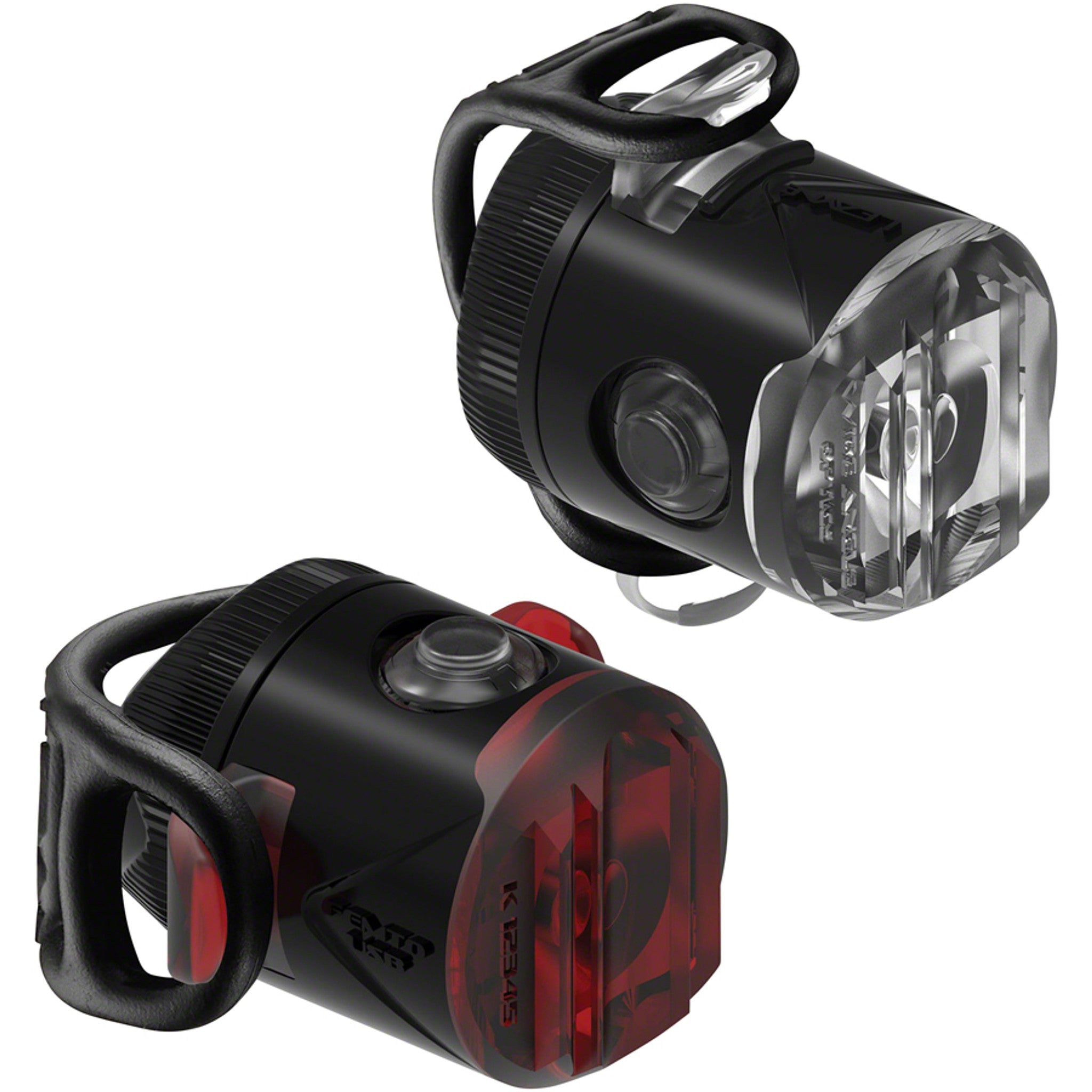 Lezyne Femto USB Drive Headlight/Taillight Set - Black