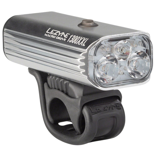 Macro Drive 1300XXL Headlight, Silver