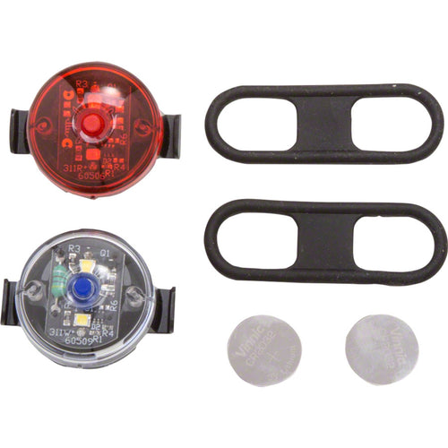 Planet Bike Beamer 1/Blinky 3 Headlight/Taillight Set - Black