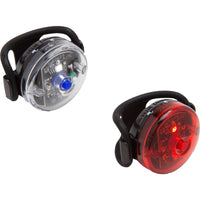 Planet Bike Beamer 1/Blinky 3 Headlight/Taillight Set - Black