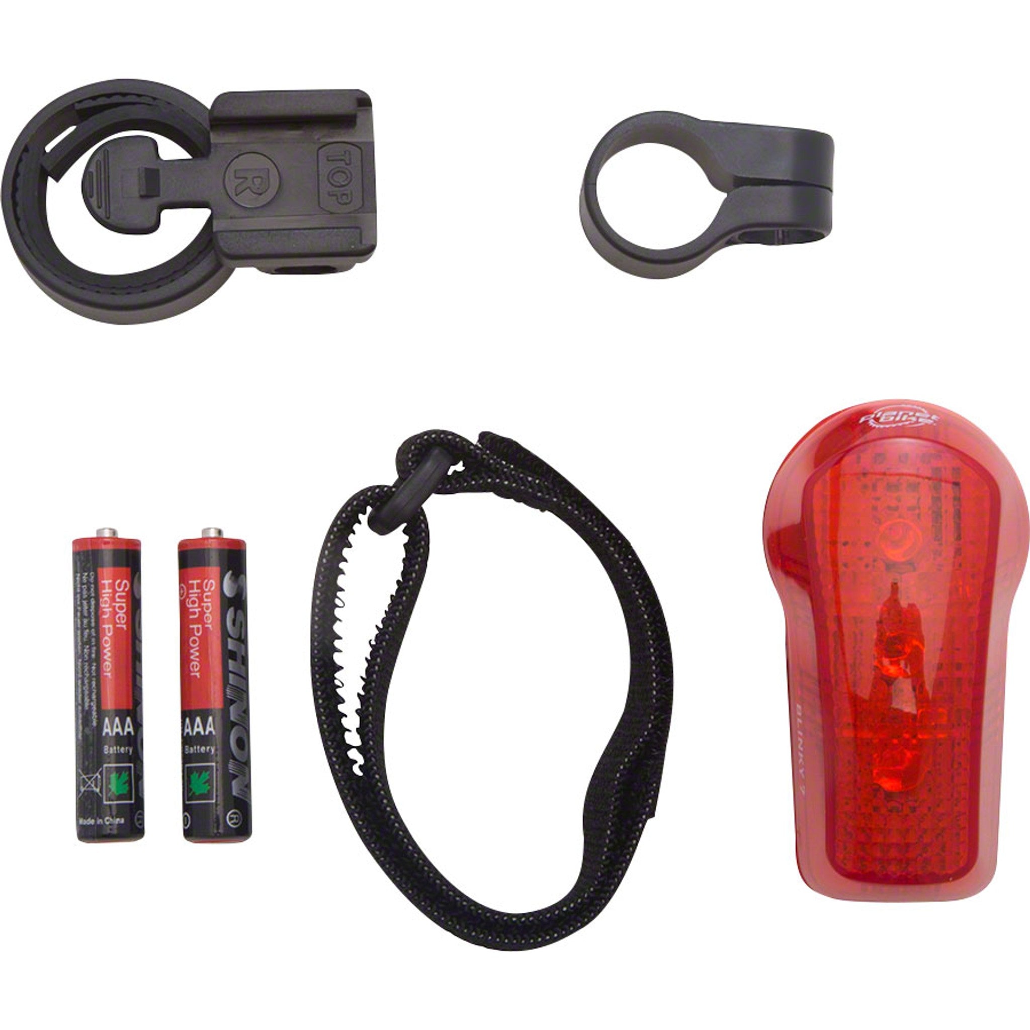Planet Bike Blinky 7 LED Taillight: Red/Black