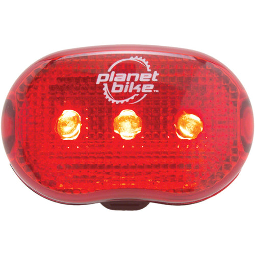Planet Bike Beamer 1/Blinky 3 Headlight/Taillight Set - Black