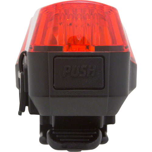 Planet Bike Superflash USB-Rechargeable Tail Light: Red/Black