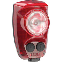 Cygolite Hotshot Pro 150 USB Rechargeable Taillight - 150 Lumens, Seatpost/Stay Mounts Included