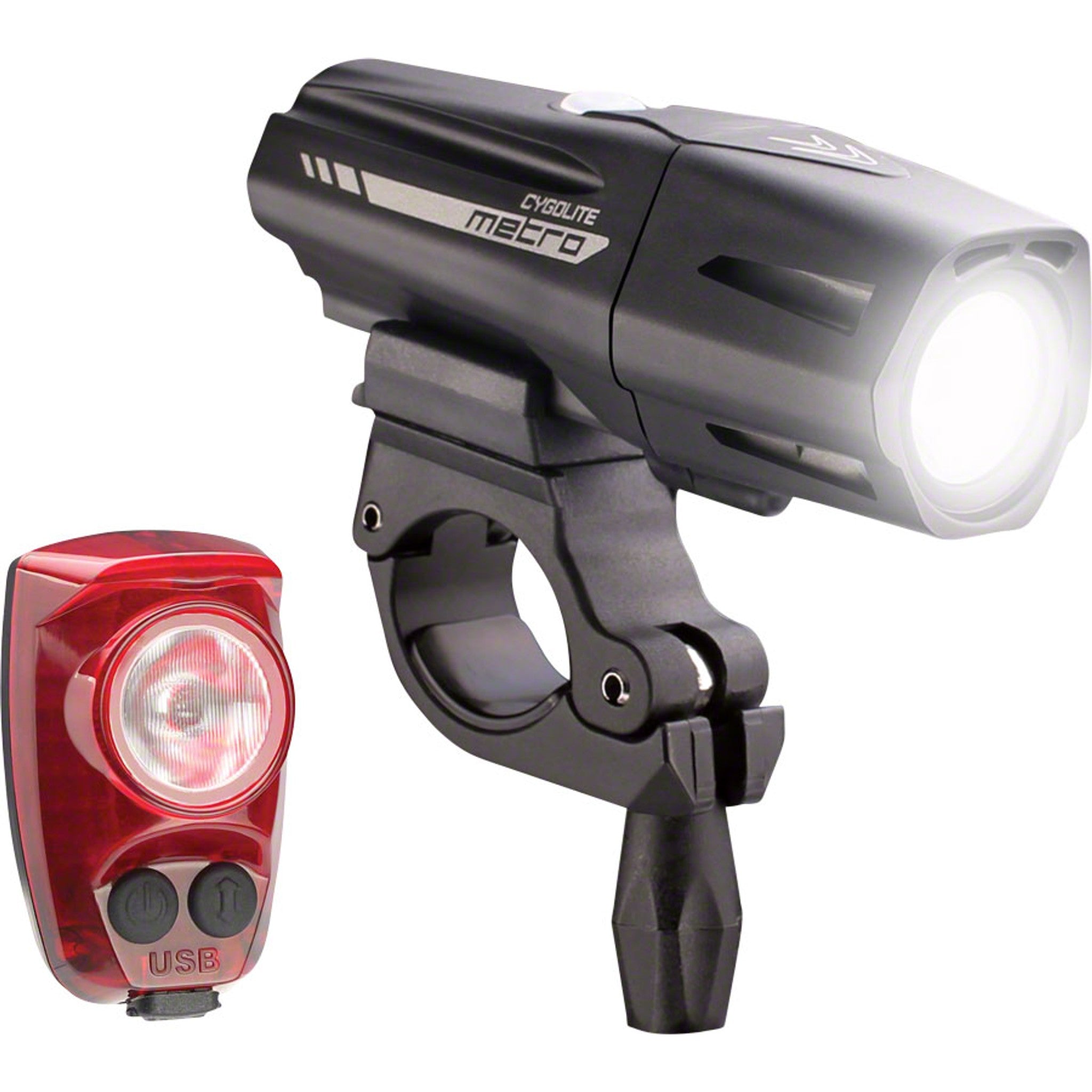 Cygolite Metro Plus 800/HotShot Pro 150 Headlight/Taillight Set