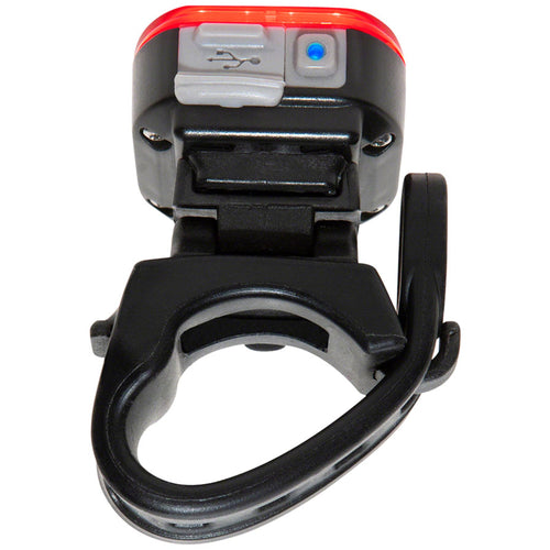 NiteRider Vmax+ 150 Taillight - 150 Lumens, Seatpost or Clothing Clip Mount, Black