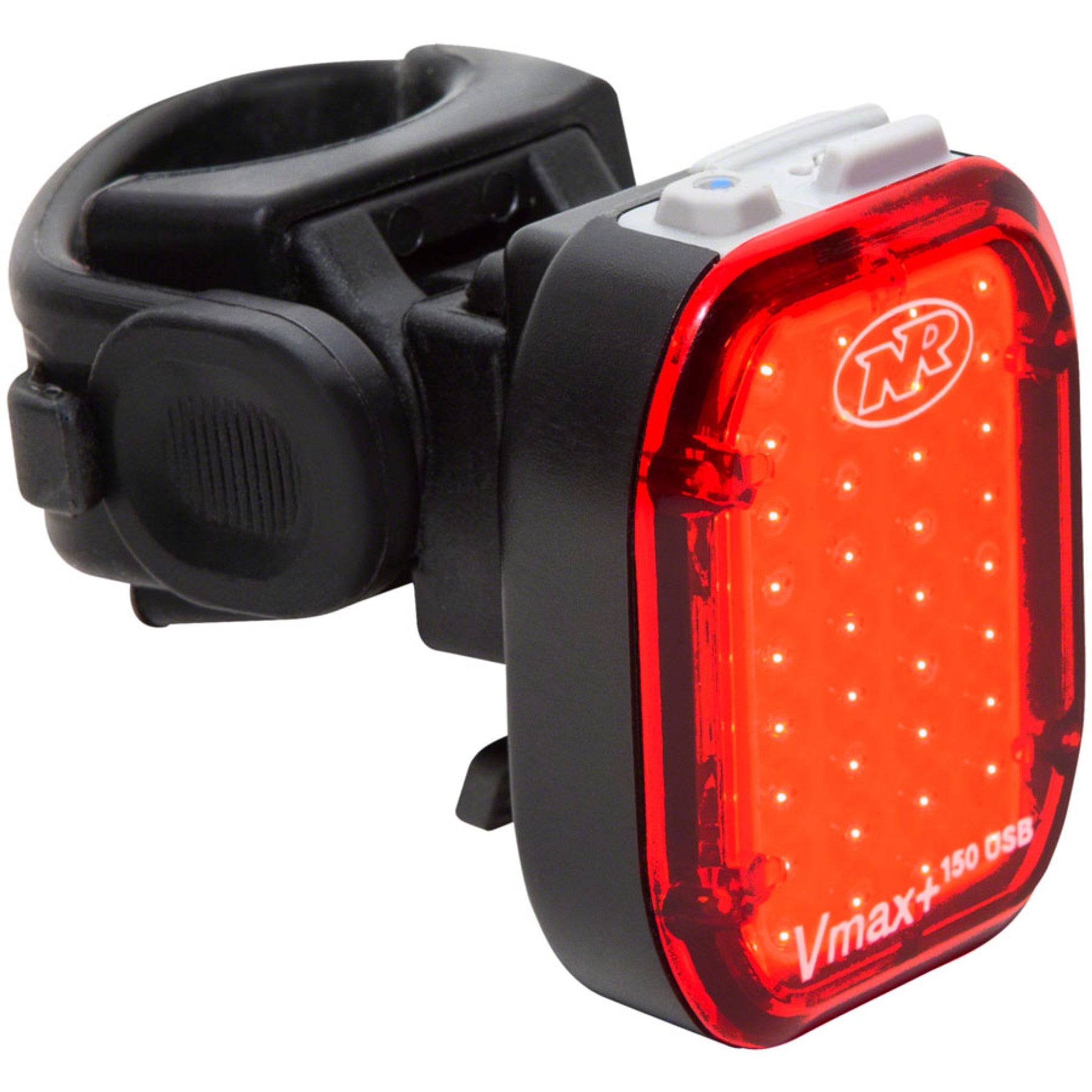 NiteRider Vmax+ 150 Taillight - 150 Lumens, Seatpost or Clothing Clip Mount, Black