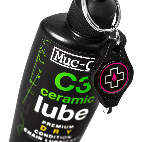 Muc-Off C3 Dry Ceramic Bike Chain Lube - 120ml, Drip, POP Box of 12