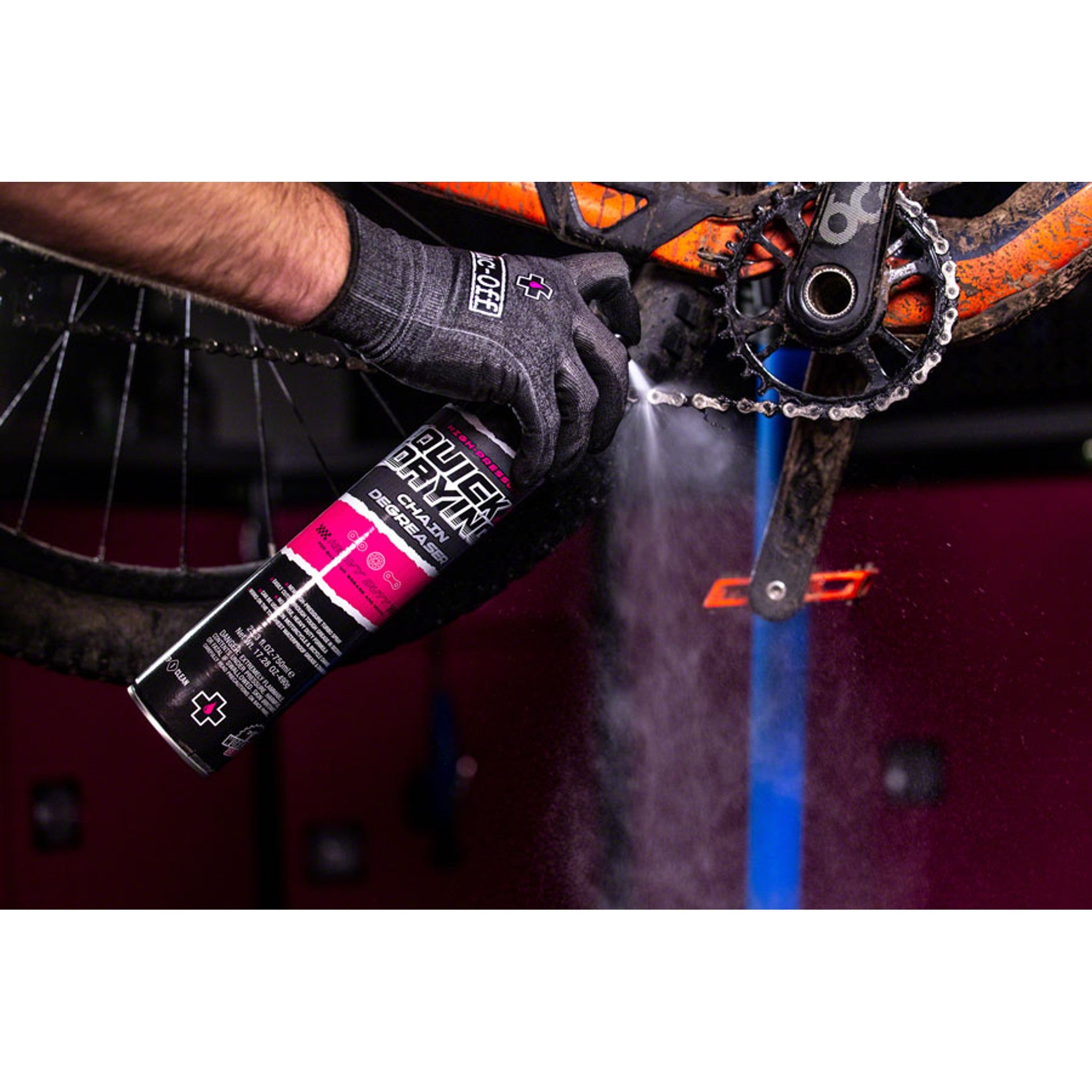 High Pressure Quick Drying Chain Degreaser: 750ml