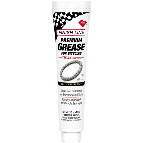 Finish Line Premium Grease with Teflon, 3.5oz Tube