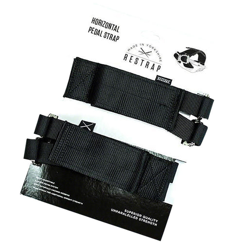 Restrap Horizontal Toe Straps - Black