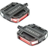 Arclight City Flat Pedals - Aluminum, 9/16", Black, w/Lights