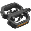 GEO TREKKING Pedals - Single Side Clipless with Platform, Chromoly, 9/16", Black