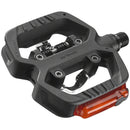GEO TREKKING VISION Pedals - Single Side Clipless with Platform, Chromoly, 9/16", Black