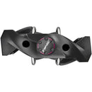 Time MX 6 Pedals - Dual Sided Clipless with Platform, Aluminum, 9/16", Black, B1