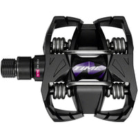 Time MX 6 Pedals - Dual Sided Clipless with Platform, Aluminum, 9/16", Black, B1