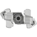 X-TRACK Single Power Pedals - Dual Sided Clipless, Chromoly,  9/16", Silver