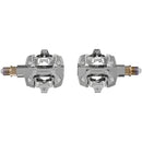 X-TRACK Dual Power Pedals - Dual Sided Clipless, Chromoly,  9/16", Silver