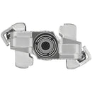 X-TRACK Dual Power Pedals - Dual Sided Clipless, Chromoly,  9/16", Silver