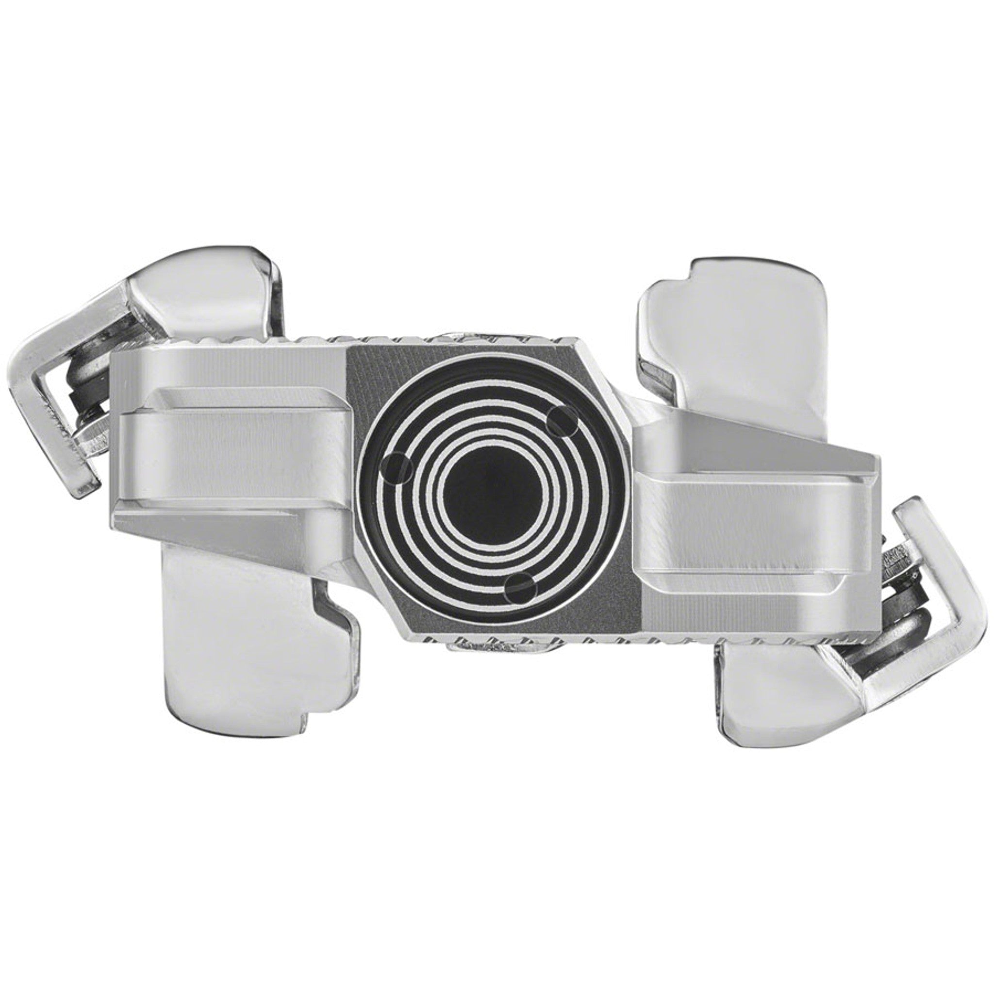 X-TRACK Dual Power Pedals - Dual Sided Clipless, Chromoly,  9/16", Silver