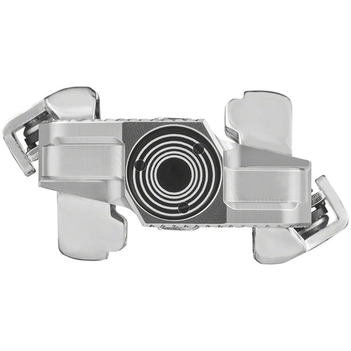 X-TRACK Dual Power Pedals - Dual Sided Clipless, Chromoly,  9/16", Silver