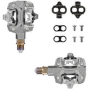 X-TRACK Dual Power Pedals - Dual Sided Clipless, Chromoly,  9/16", Silver