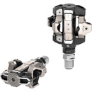 Rally RK/XC210 Power Meter Pedals Bundle - Clipless, Composite/Alloy, 9/16", Black, Pair, Dual-Sensing, LOOK KEO/Shimano SPD