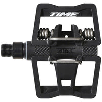 ATAC LINK Pedals - Single Sided Clipless with Platform, Aluminum, 9/16", Black