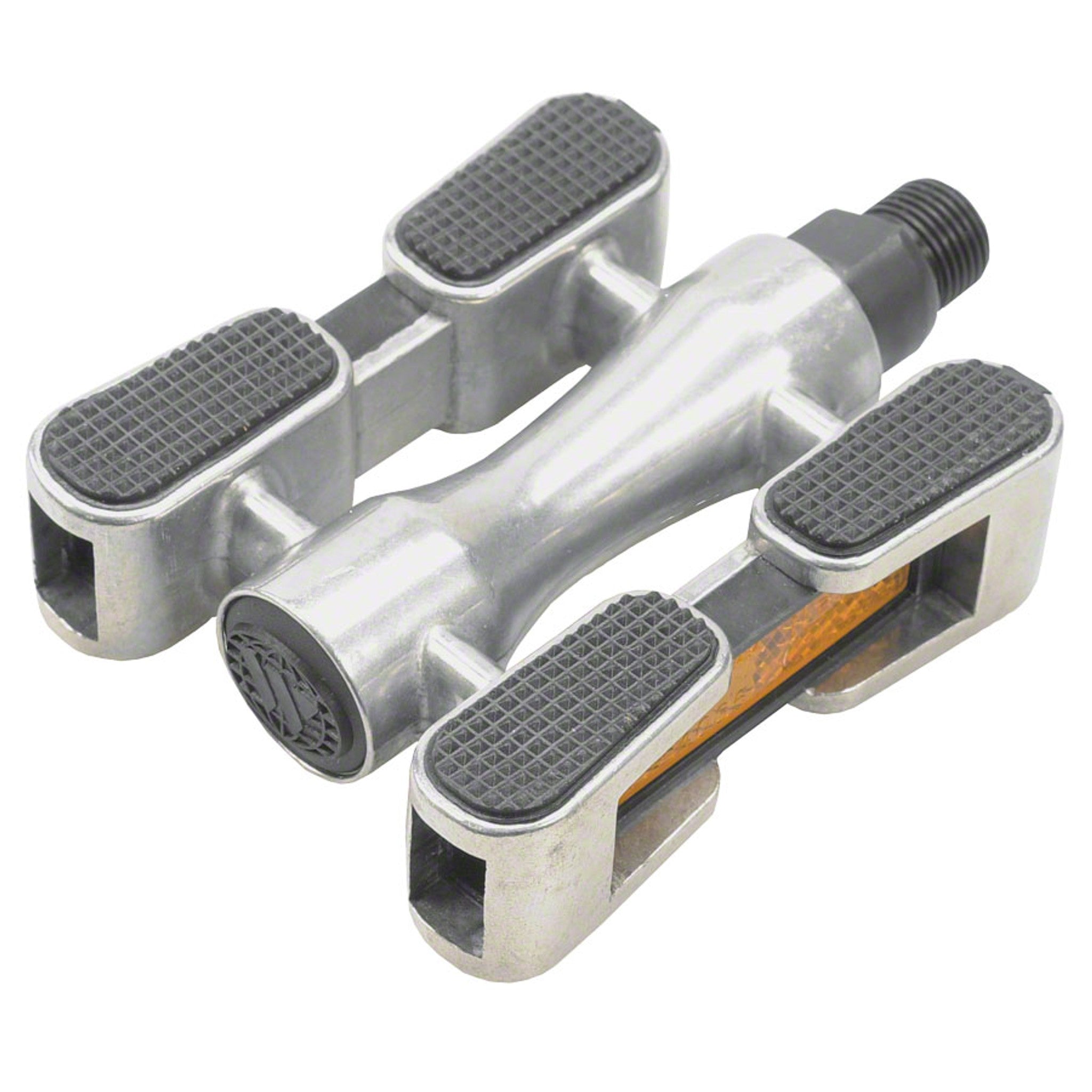 Dimension Cruiser Pedals - Platform, Aluminum, 9/16", Silver/Black