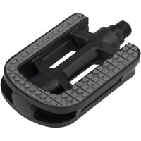 Dimension City Pedals - Platform, Plastic, 9/16", Gray/Black