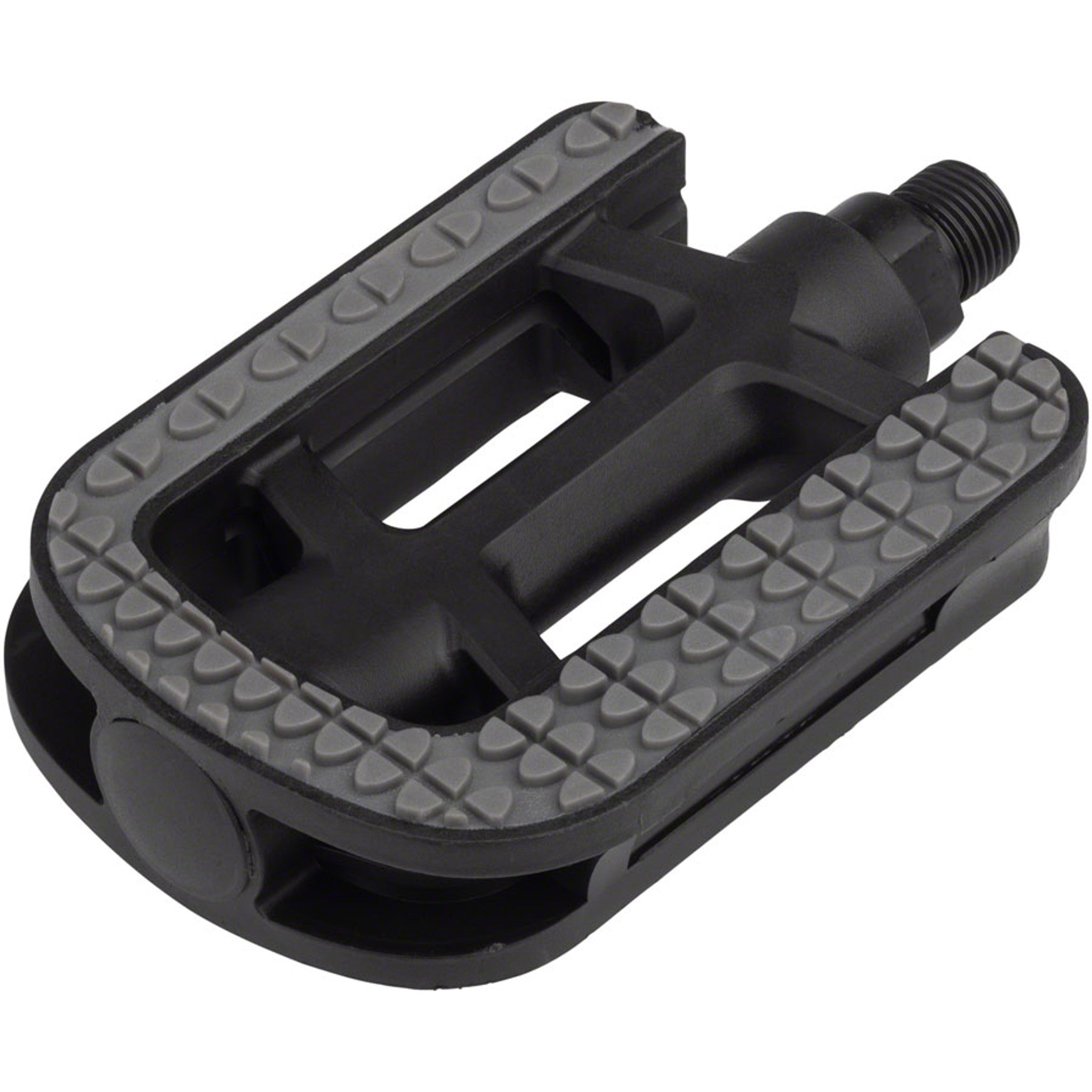 Dimension City Pedals - Platform, Plastic, 9/16", Gray/Black