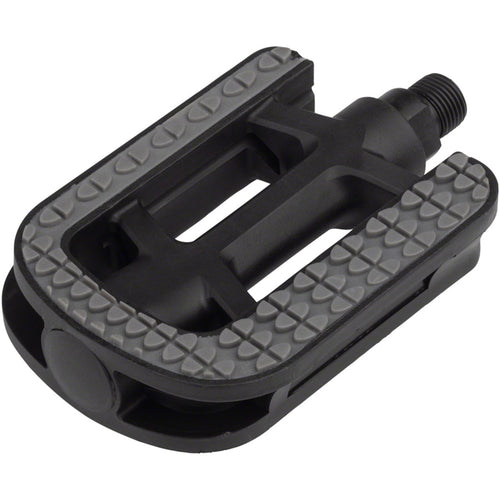 Dimension City Pedals - Platform, Plastic, 9/16", Gray/Black