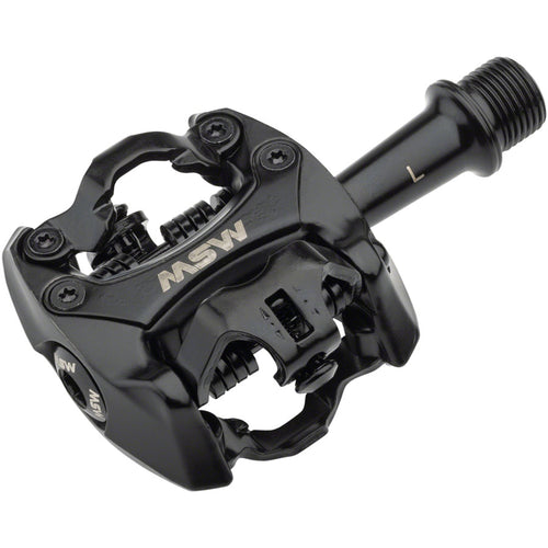 Flash II Pedals - Dual Sided Clipless, Aluminum, 9/16", Black