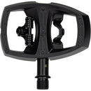 Flip I Pedals - Single Side Clipless with Platform, Aluminum, 9/16", Intense Black