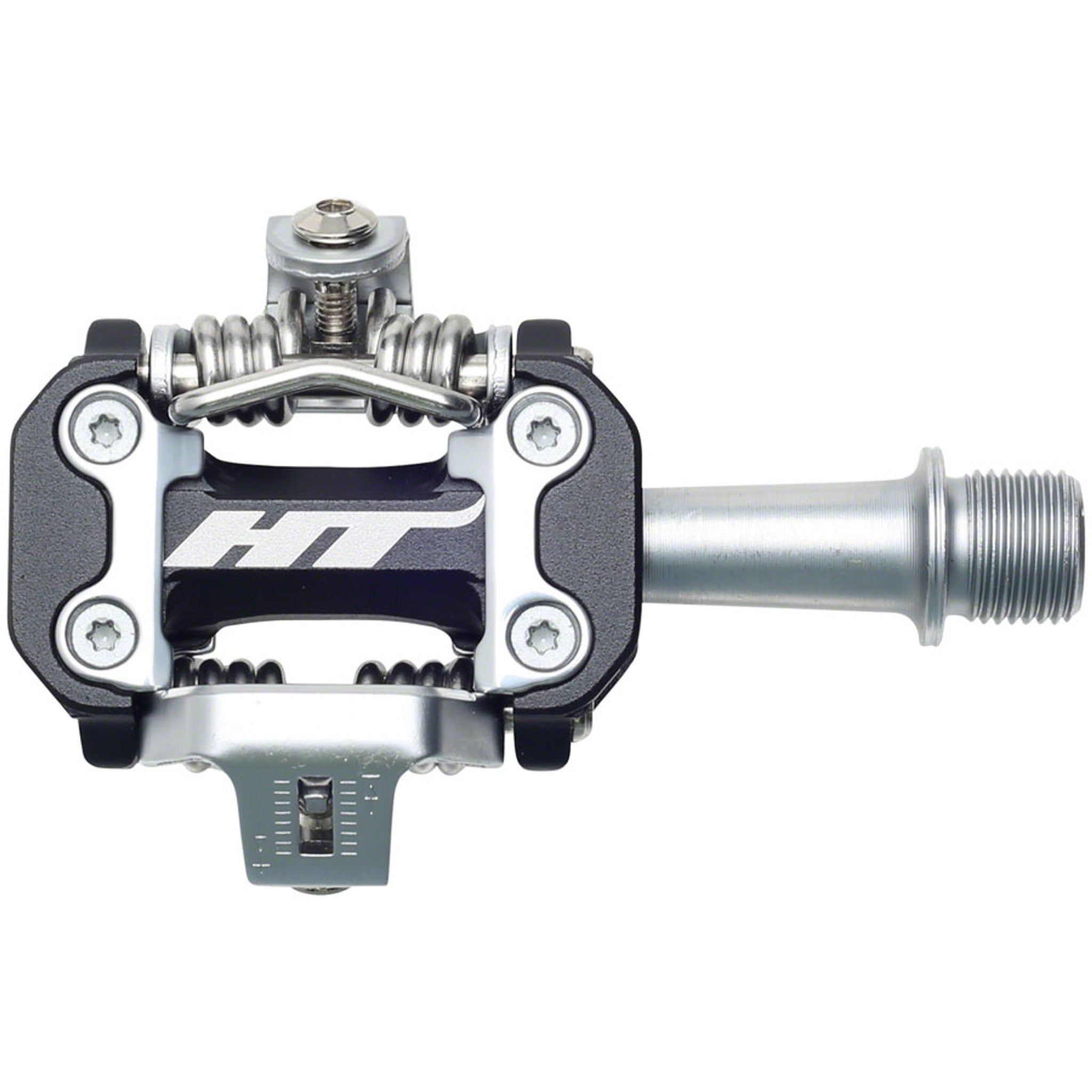 M2 Pedals - Dual Sided Clipless, Aluminum, 9/16", Black