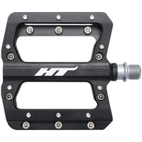 AN14A Pedals - Platform, Aluminum, 9/16", Black