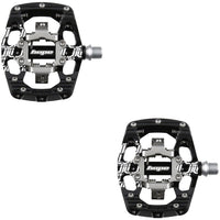 Union GC Pedals - Dual Sided Clipless with Platform, 9/16", Black