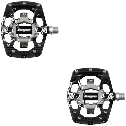 Union GC Pedals - Dual Sided Clipless with Platform, 9/16", Black
