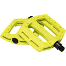 Slash Pedals - Platform, Composite, 9/16", Neon Yellow
