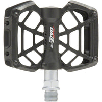 Tioga DAZZ Lite Pedals - Platform, Plastic, 9/16", Black