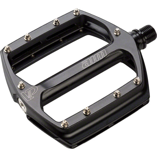 VP Components Aim Pedals - Platform, Aluminum, 9/16", Black