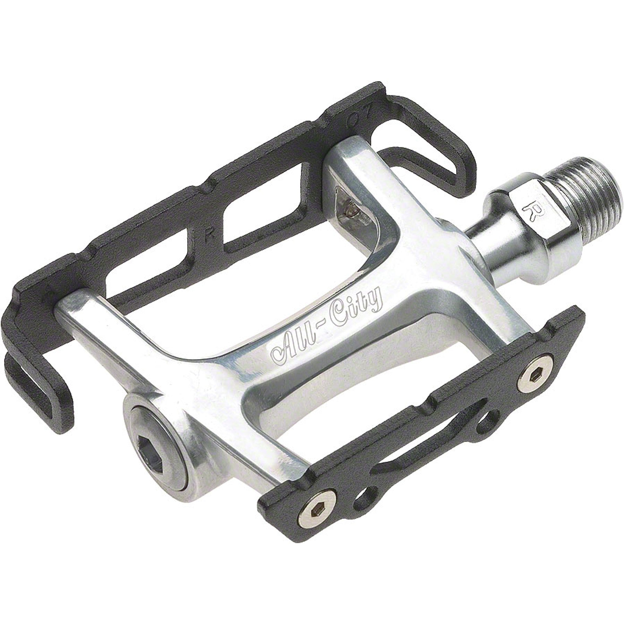 All-City Cecil Pro Track Pedals -9/16", Black