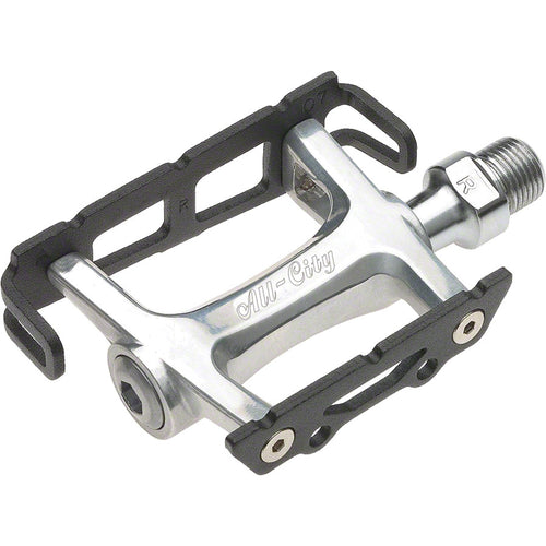 All-City Cecil Pro Track Pedals -9/16", Black