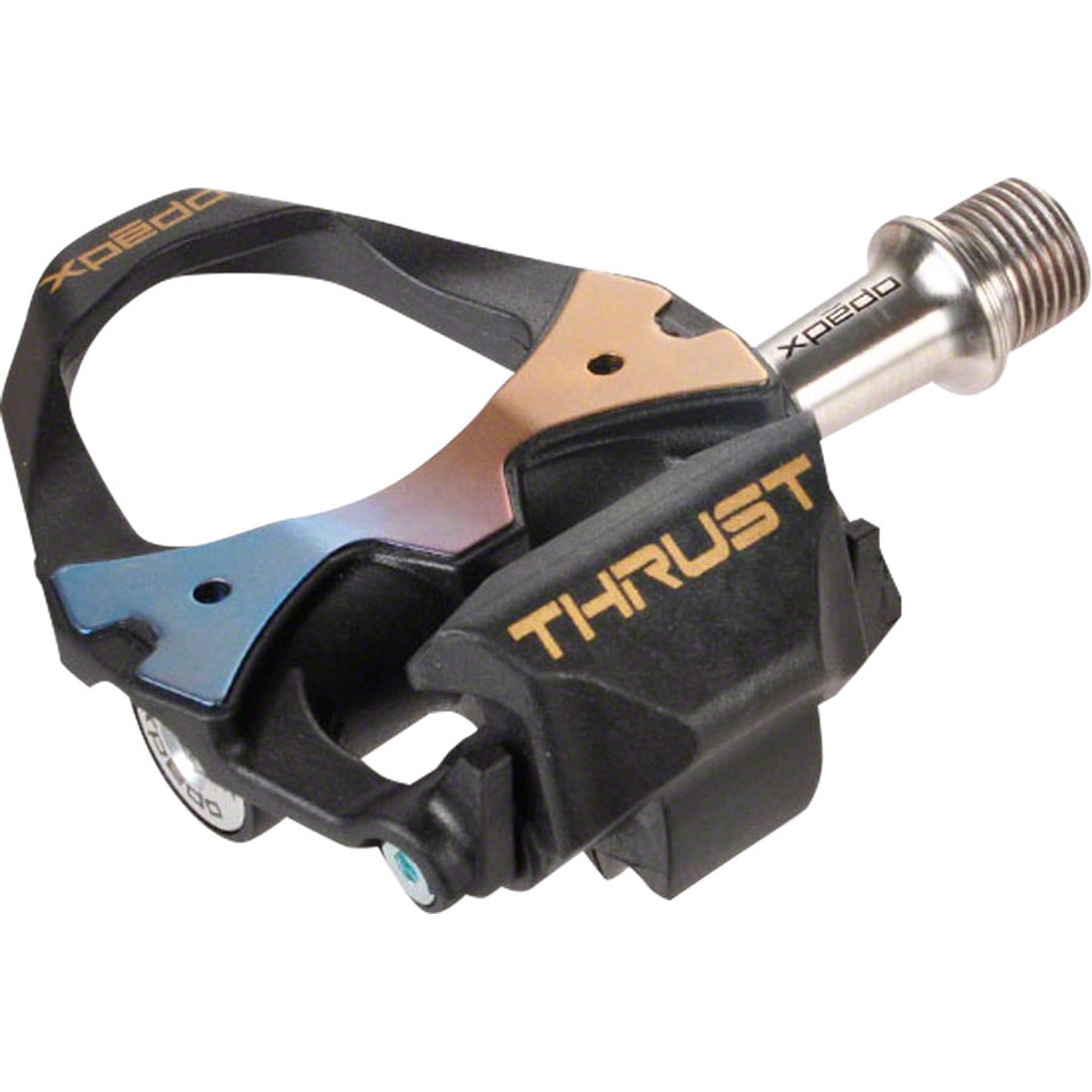 Xpedo Thrust SL Pedals - Single Sided Clipless , Carbon, 9/16", Black