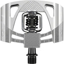 Mallet 2 Pedals - Dual Sided Clipless with Platform, Aluminum, 9/16", Raw/Silver/Black