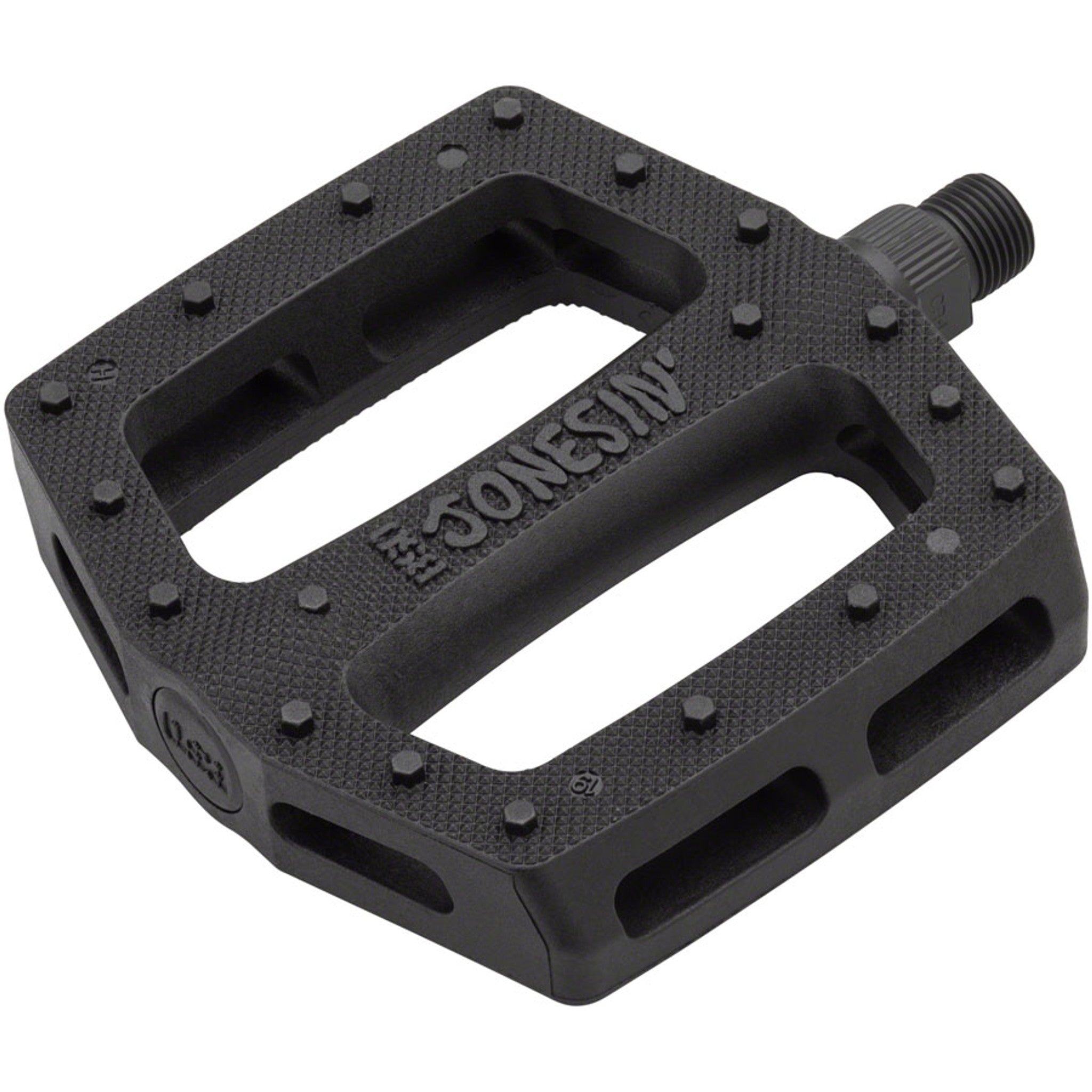 Jonesin' Pedals - Platform, Composite, 9/16", Black