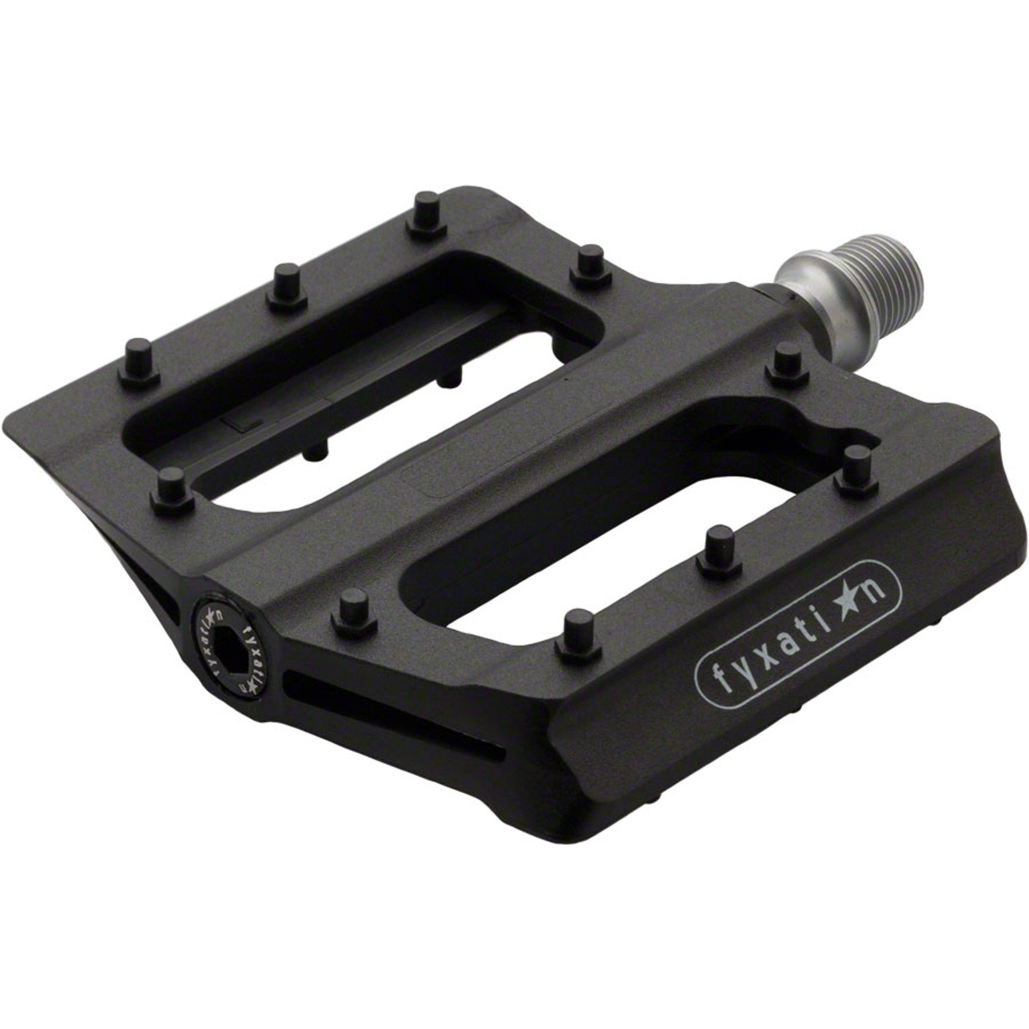 Fyxation Mesa Pedals - Platform, Plastic, 9/16", Black