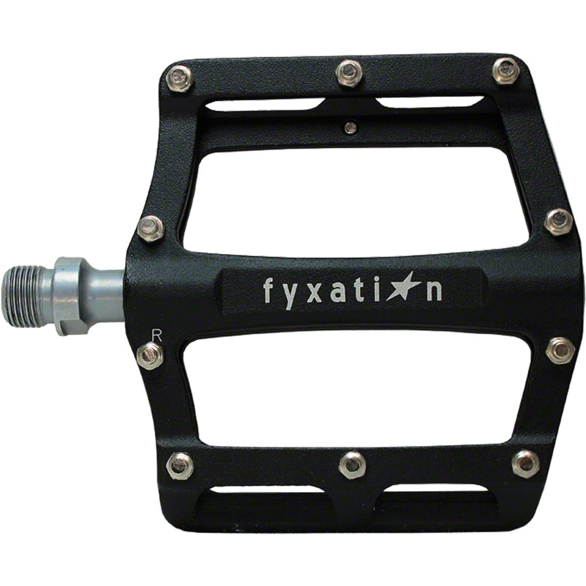Fyxation Mesa 61 Pedals - Platform, Aluminum, 9/16", Black
