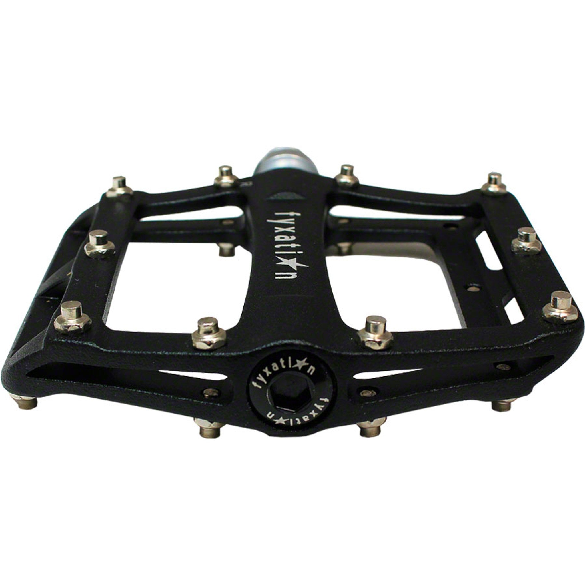 Fyxation Mesa 61 Pedals - Platform, Aluminum, 9/16", Black